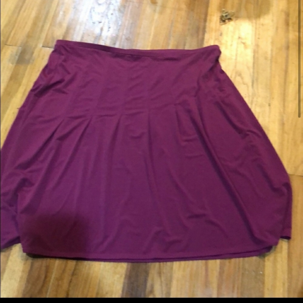 Purple skirt